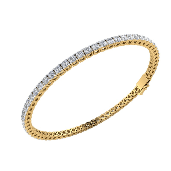 0.04 cts each Classic Round Bangle