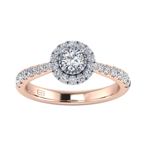 Emeraldo Diamond Ring