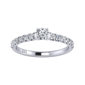 Crescendo Diamond Ring