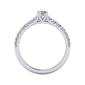 Crescendo Diamond Ring