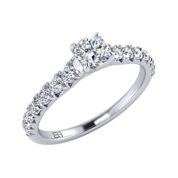 Crescendo Diamond Ring