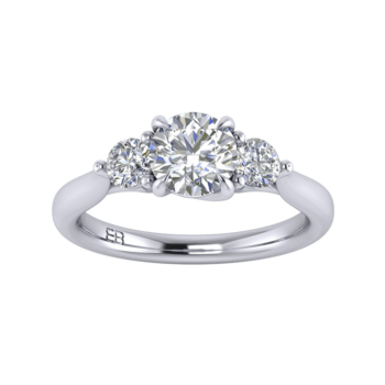 Splendour Three Stone Ring