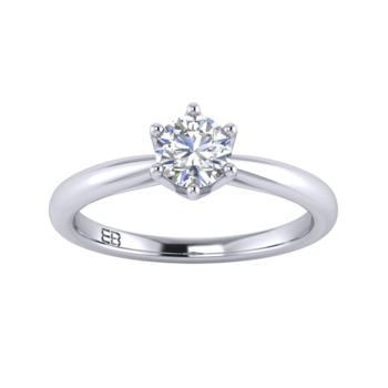 Nymph Solitaire Ring