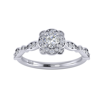 Fleur Diamond Ring