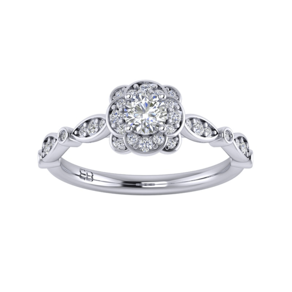 Fleur Diamond Ring