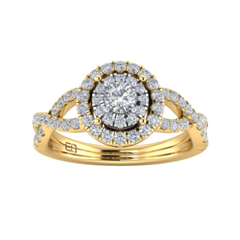 Enhanced Beauty Diamond Ring