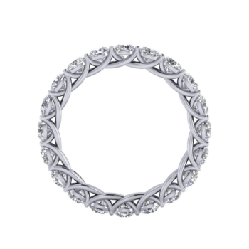 Round Eternity Ring