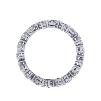 Inverted Pear Eternity Ring