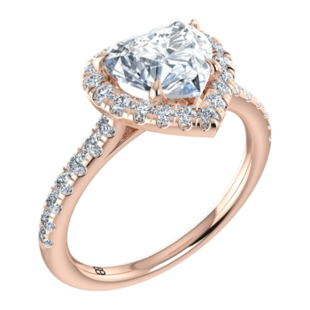 Heart Engagement Ring