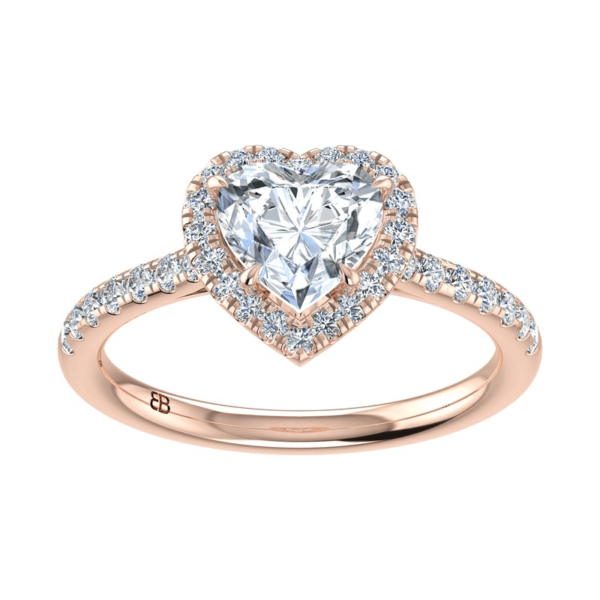 Heart Engagement Ring