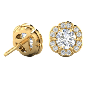 Exotic Diamond Earring