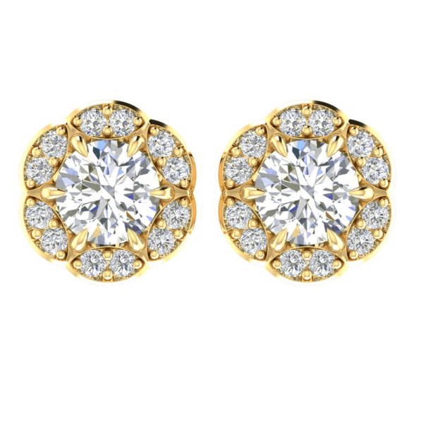 Exotic Diamond Earring