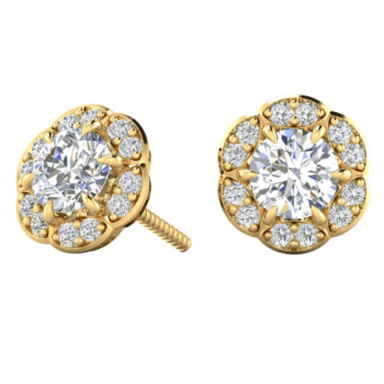 Exotic Diamond Earring