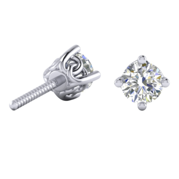 Interlinked Diamond Earring