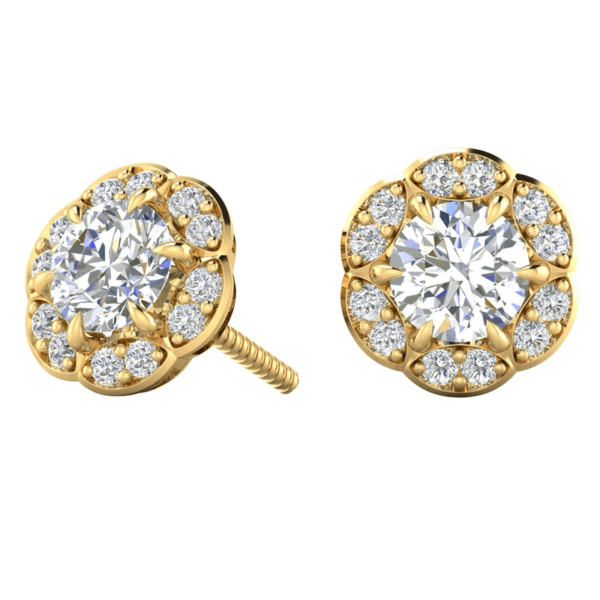 Glitzy Diamond Earring