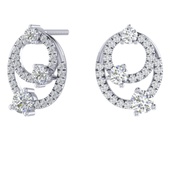 Fidelity Diamond Earring