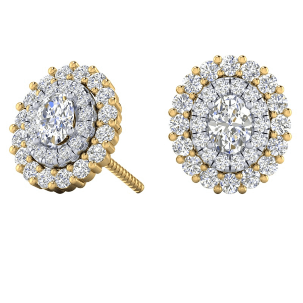 Bouquet Diamond Earring