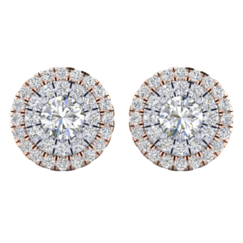 Crown Diamond Earring