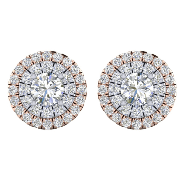 Crown Diamond Earring