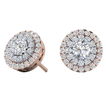 Crown Diamond Earring