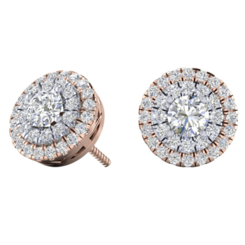 Regal Orbit Diamond Earring