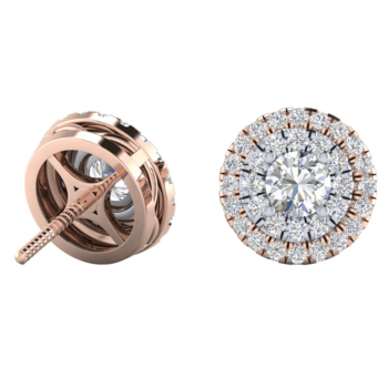 Regal Orbit Diamond Earring