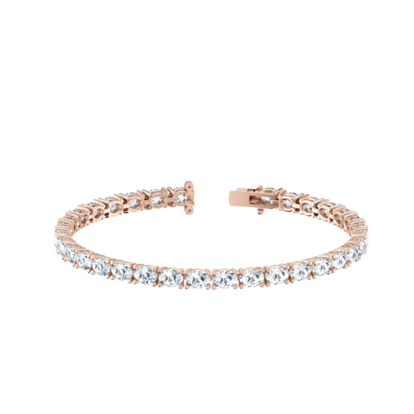 Oval Diamond Tennis Bracelet