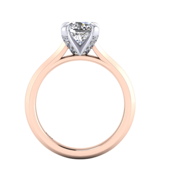 Classic Cushion Solitaire Ring