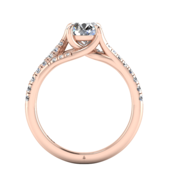 Round Talon Engagement Ring