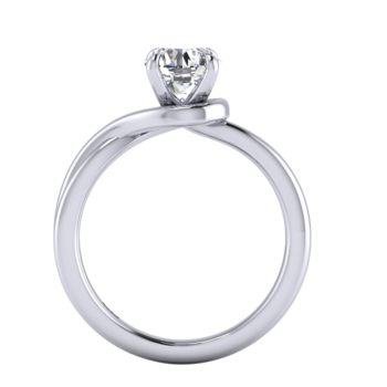 Knot Solitaire Ring