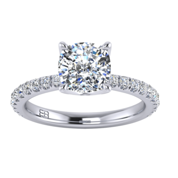 Cushion Engagement Ring