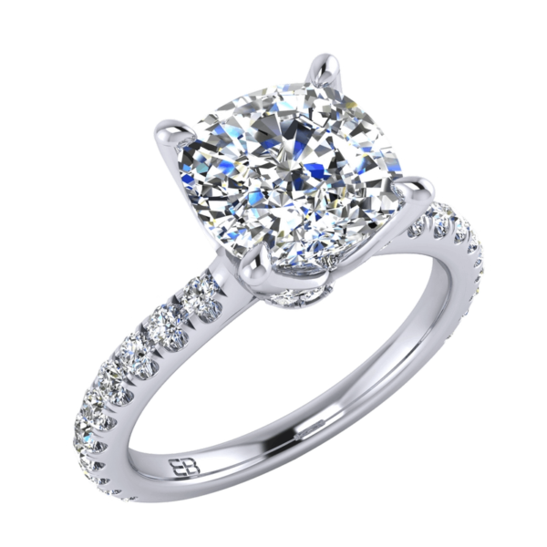 Cushion Engagement Ring