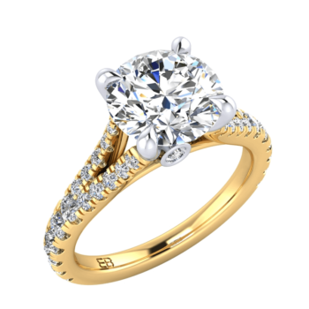 Cathedral Engagement Ring