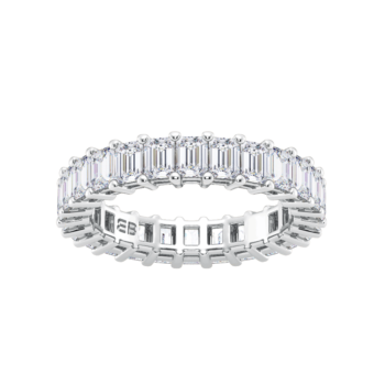 Petite Emerald Eternity Ring