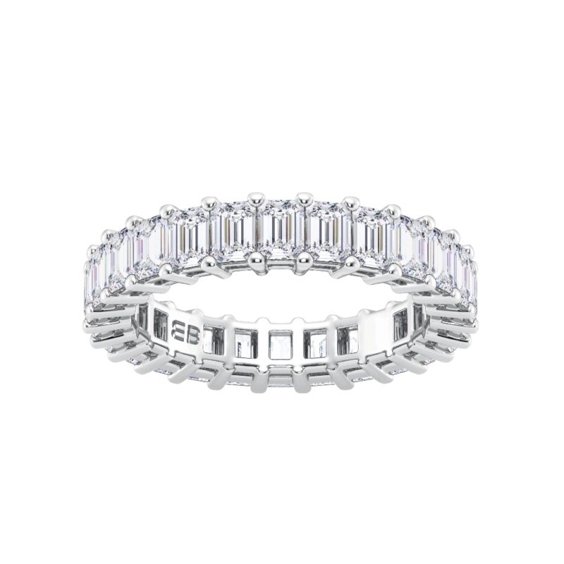 Petite Emerald Eternity Ring