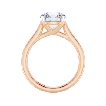 Majestic Round Solitaire Ring