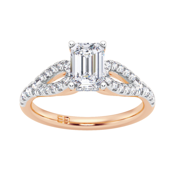 Chic Princess Diamond Ring