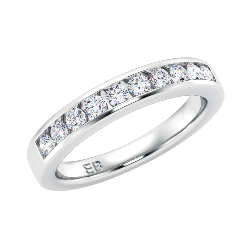 Dainty Half Eternity Ring