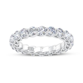 Serene Round Eternity Ring