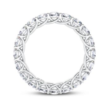 Serene Round Eternity Ring