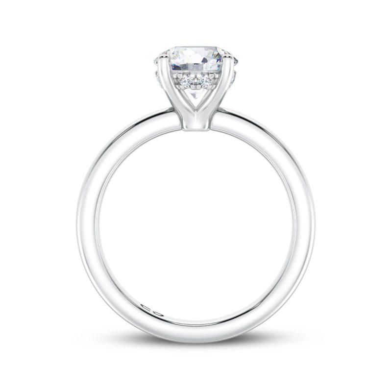 Regal Round Solitaire Ring