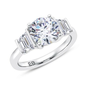 Bliss Three Stone Ring