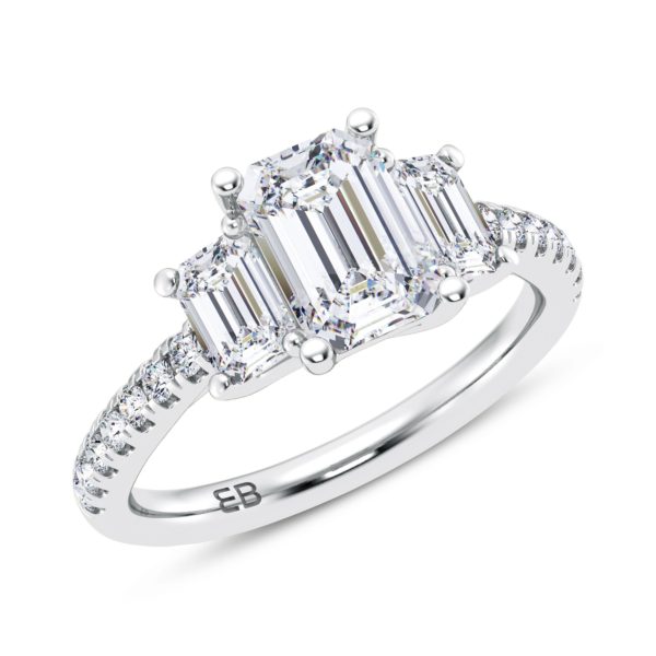 Grace Lab Diamond Engagement Ring