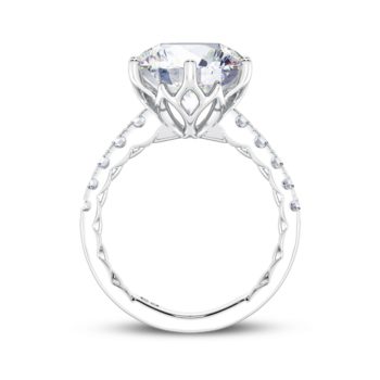 Bold Coronet Engagement Ring