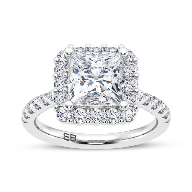 Princess Harmony Engagement Ring