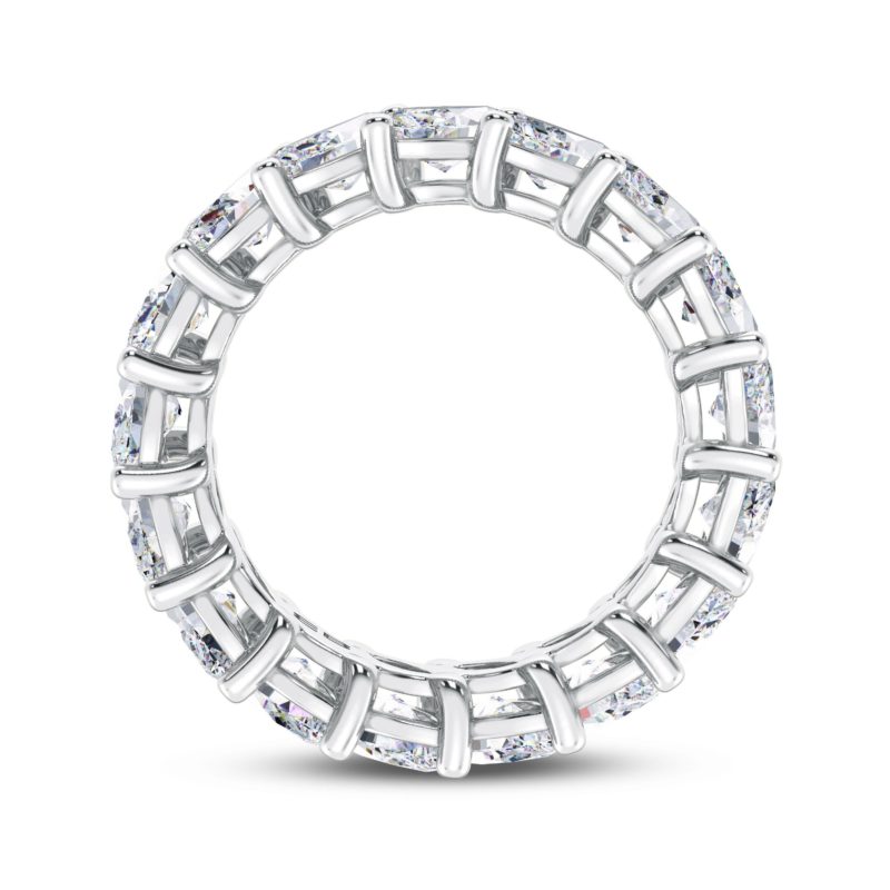 Slant Marquise Eternity Ring