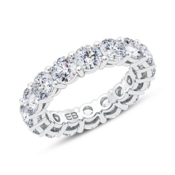 Sparkle Round Eternity Ring