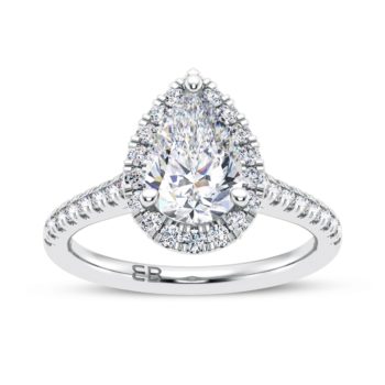 Stunning Pear Engagement Ring