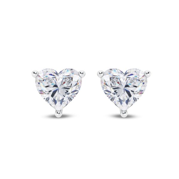 Heart Diamond Earring