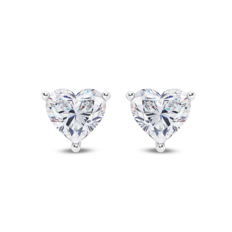 Heart Diamond Earring